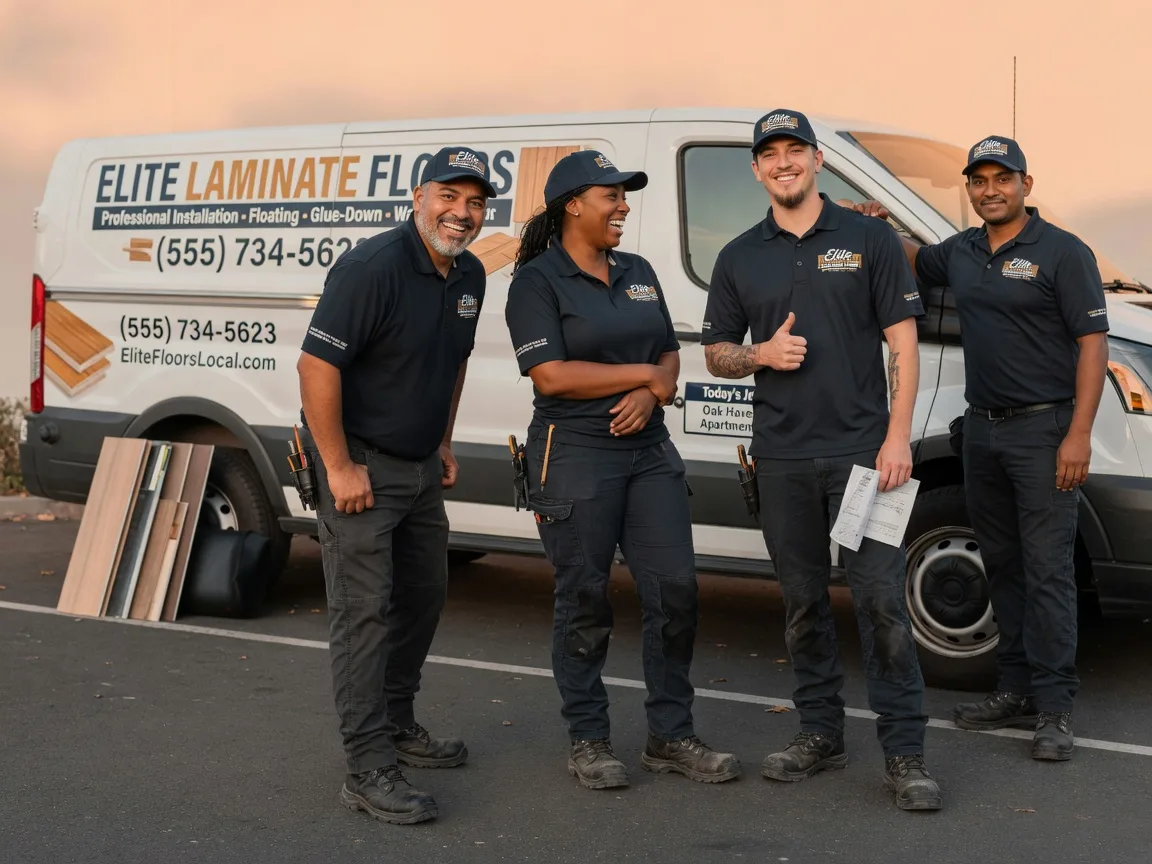 Laminate flooring installation company in Delhi, LA